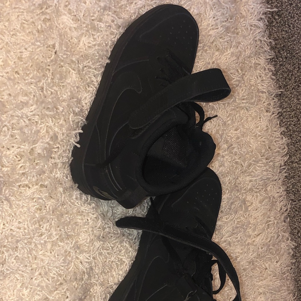 black nike air force 1 high top 5y